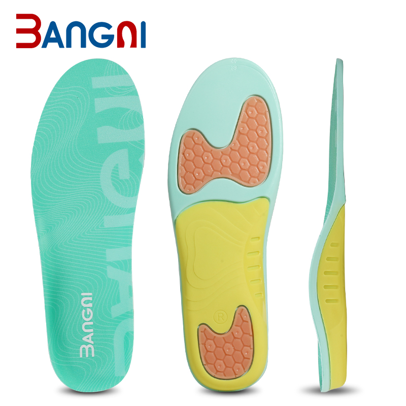 3angni Sports arch support PU insole for running shoes