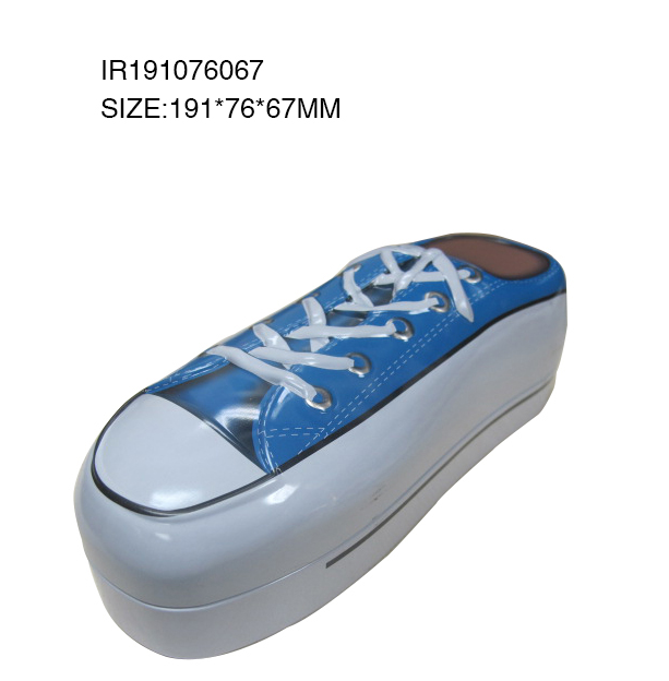 Shoes shape tin