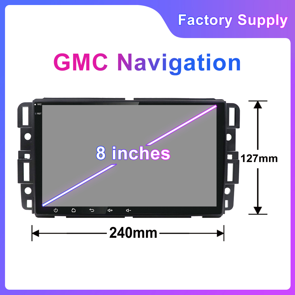 JYT 8inch 2Din Android Car Stereo Radio For GMC Sierra Yukon Chevrolet Buick Chevy Silverado