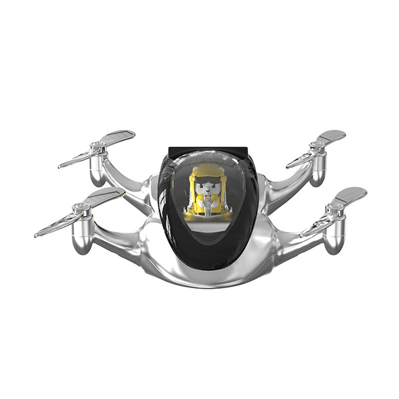 Car UAV Air Freshener, Solar Energy for Car Interior Autorotation Decoration Accessories
