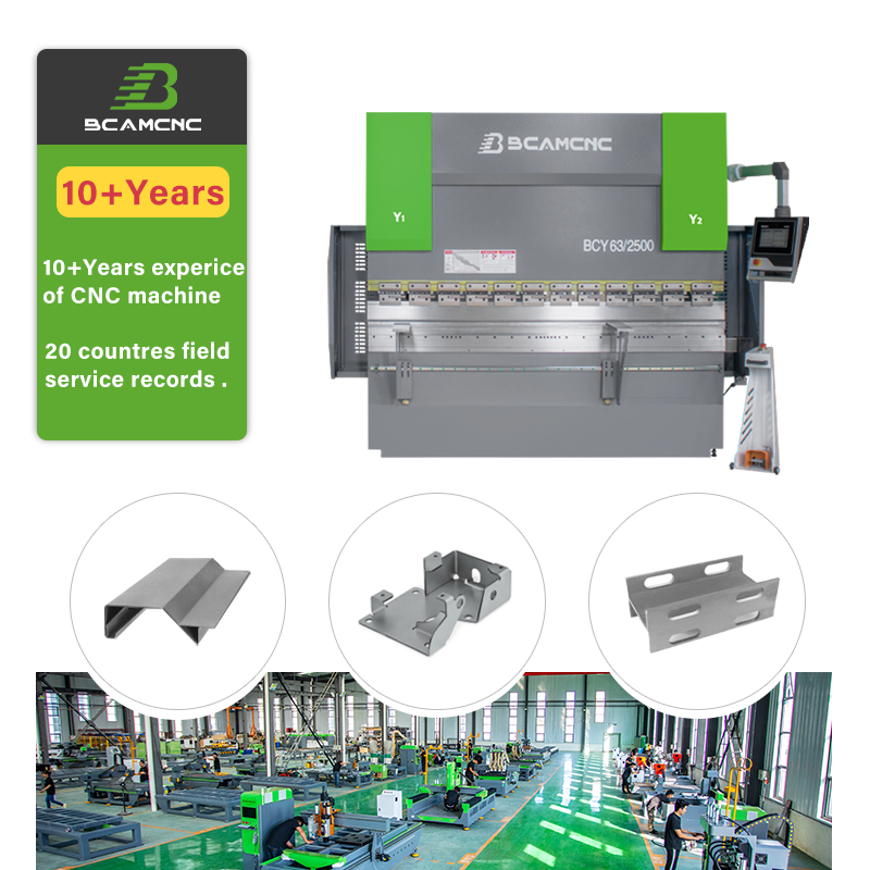 BCAMCNC Press Brake Bending Machie 22KW Manual Sheet Metal Bending Machinene