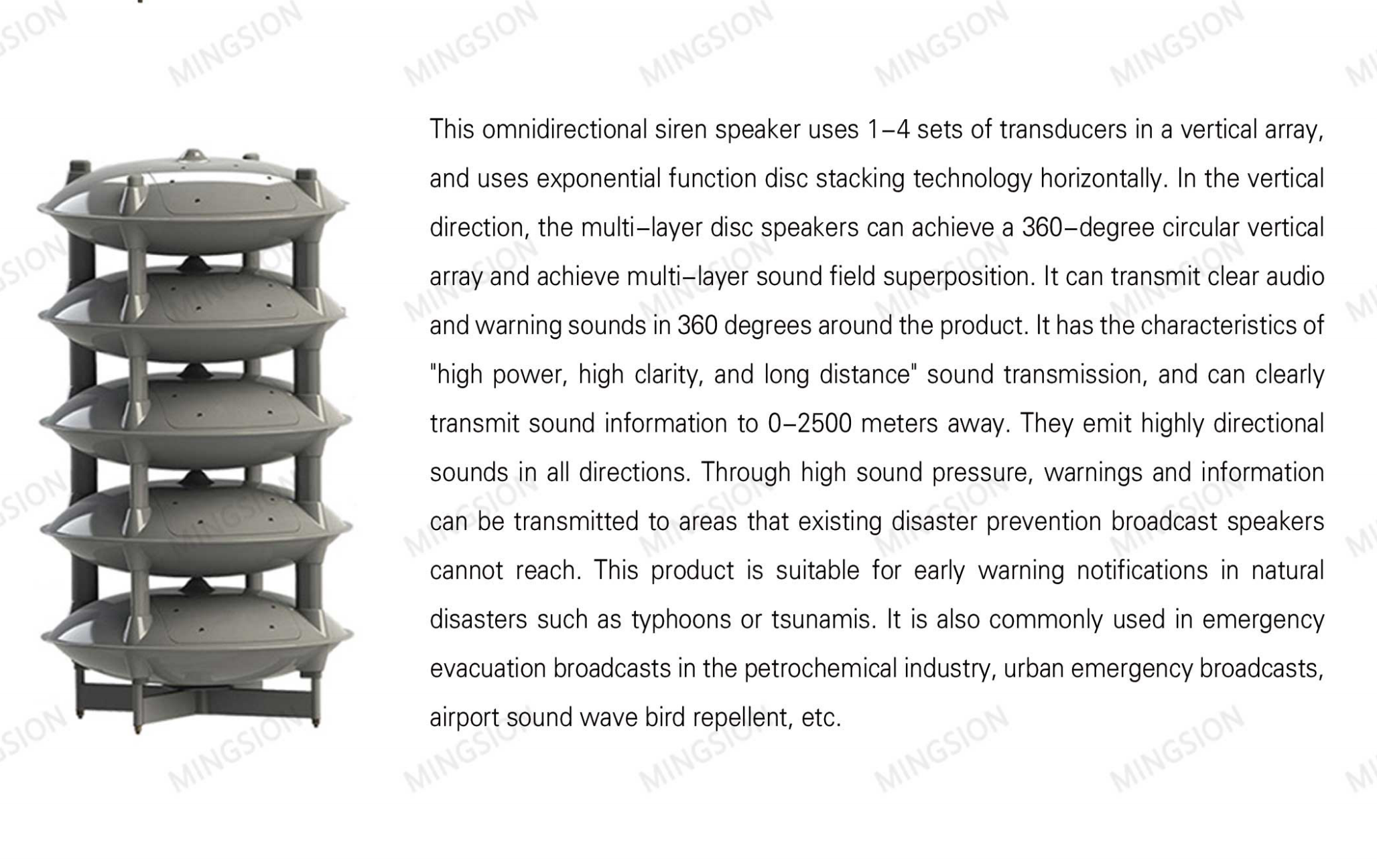 warnsystem,siren alarm conrol processor,class-D ampalifier,cabinet