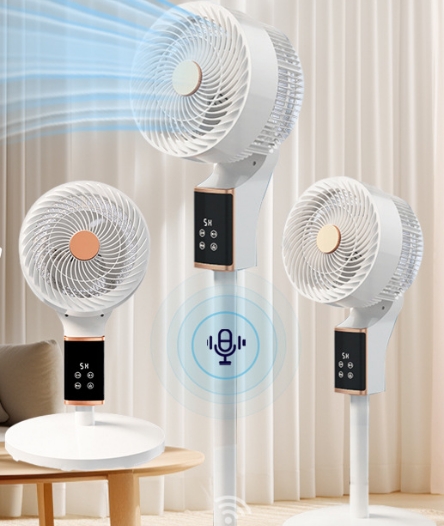 Circulating fan, electric fan
