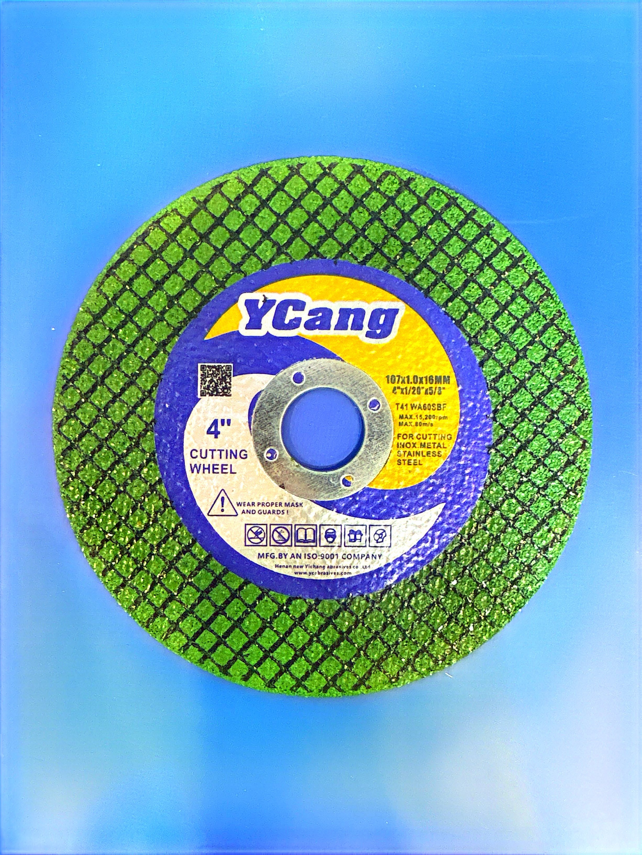 Cutting discs for metal
