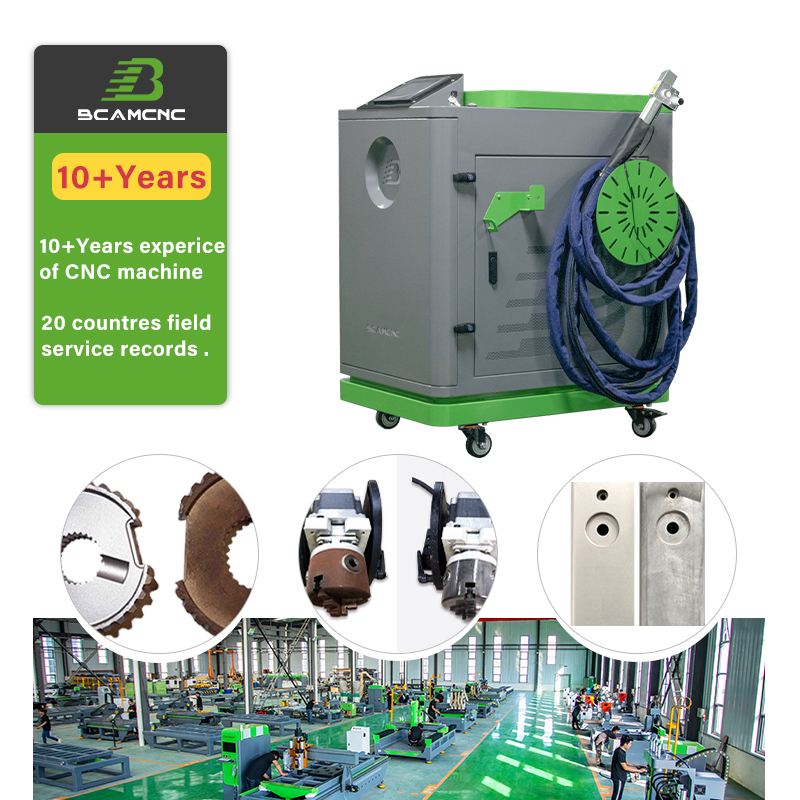 BCAMCNC Laser Cleaning Machine 1000W 2000W High Speed Rust Removal and Paint Machine