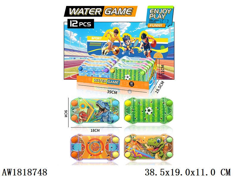 Ball park Water Game 12pcs/DISPLAY BOX