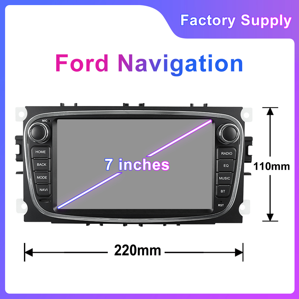 JYT 7 inch GPS Navigation Car Radio for Ford/Focus/Mondeo Car DVD Player