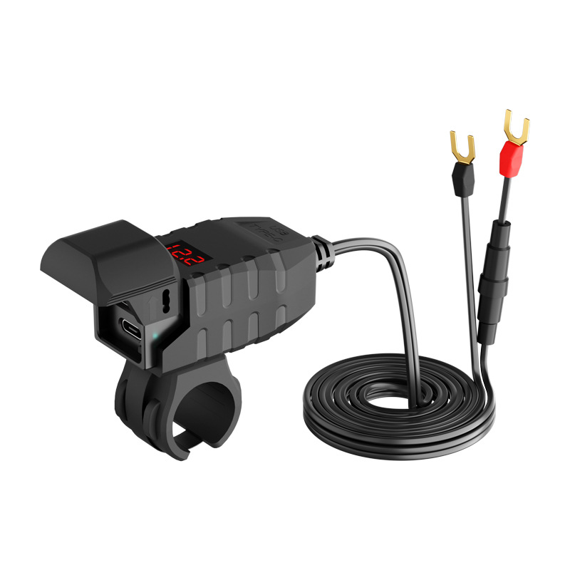 Motorcycle phone charger