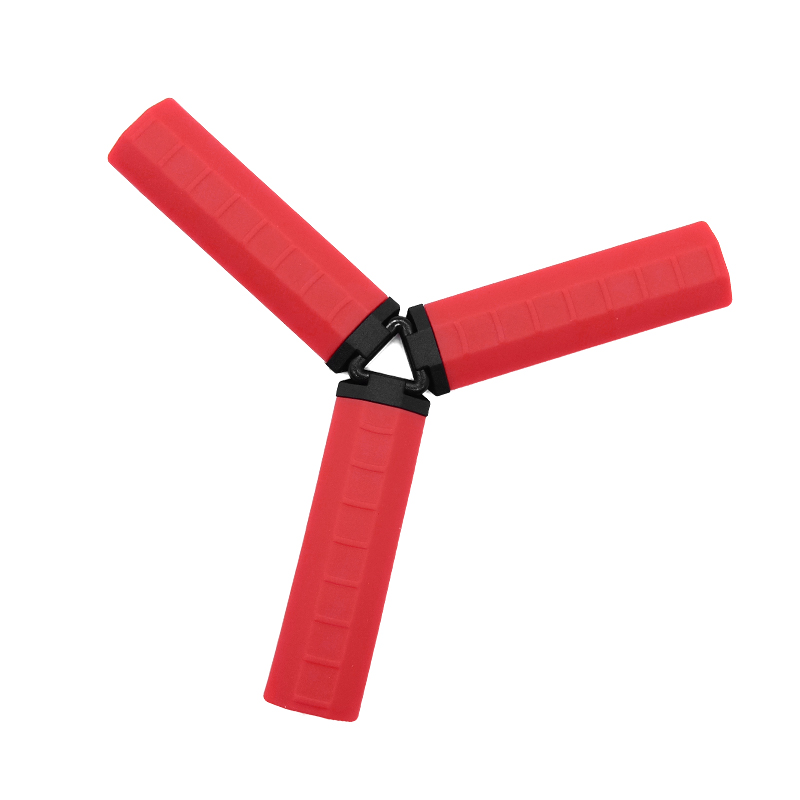 Collapsible Cross Compact Design Expandable Silicone Pot Holder Foldable Silicone Folding Trivets