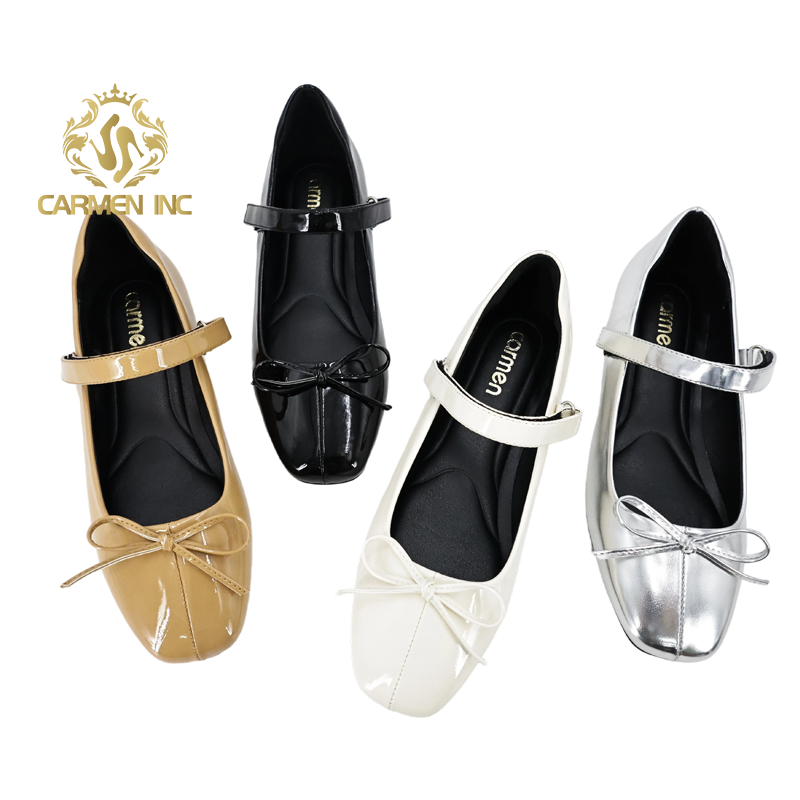 Hot Selling Women's Comfortable Low Heel Shoes Spring Strap Casual Shoes