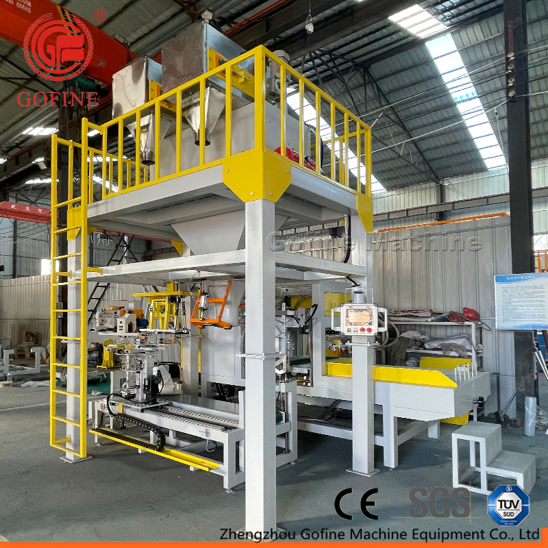 Gofine automatic packaging production line for fertilizer production plants
