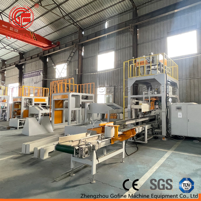Gofine complete packaging line for powder and granule filling