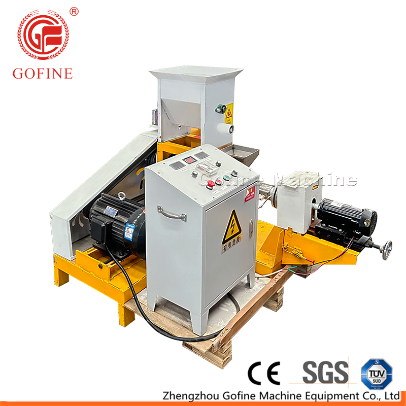 Gfine Animal Feed Pet Food Pellet Extruder for Aqua Feed Floating Fish Feed Cat Dog