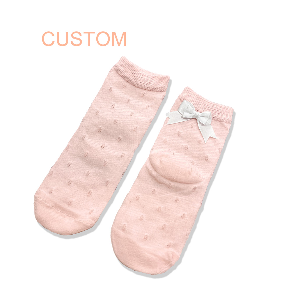 Children bow socks