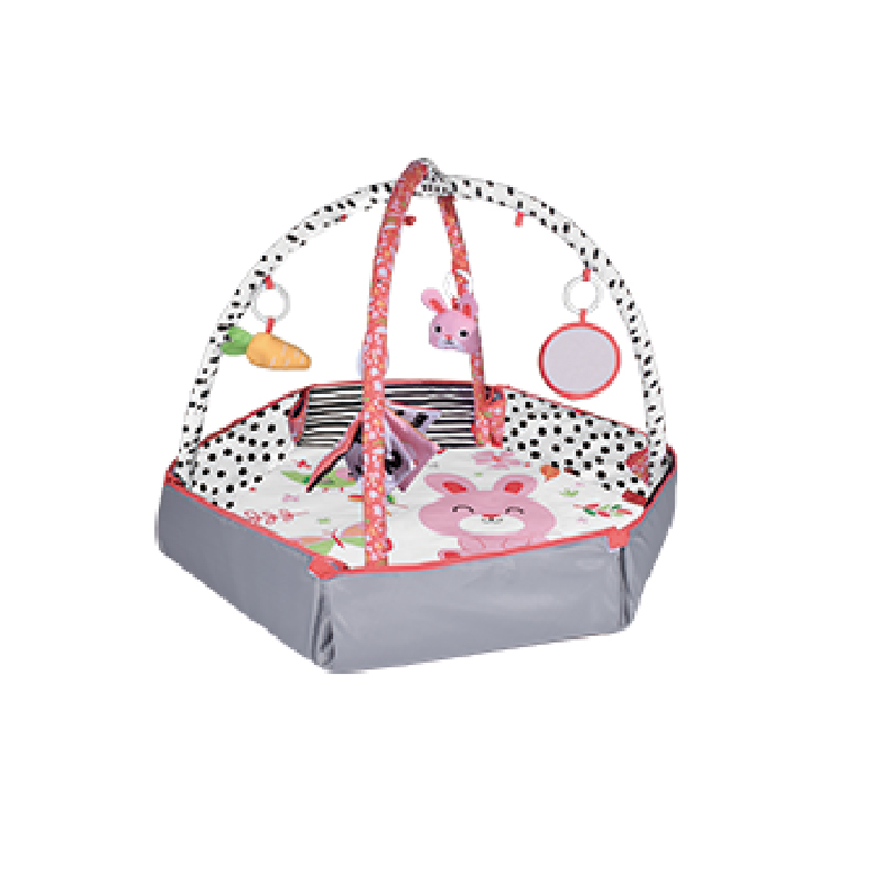 Konig Kids Soft Baby Toys Play Mat Game Mat with Hanging Toys Baby Toys 0-12 Months