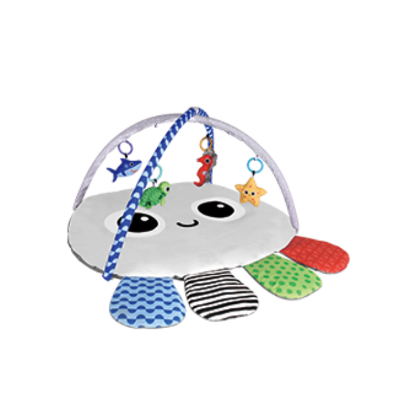 Konig Kids Soft Baby Toys Play Mat Game Mat with Hanging Toys Baby Toys 0-12 Months