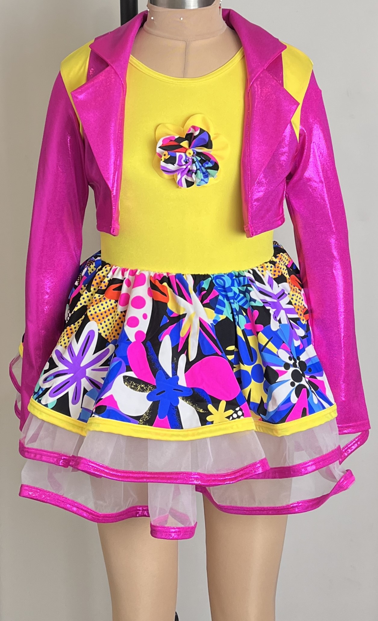 Girls' jacket and dress