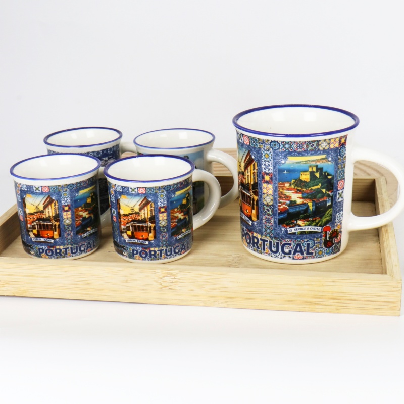 Portugal tourist souvenir ceramic mug