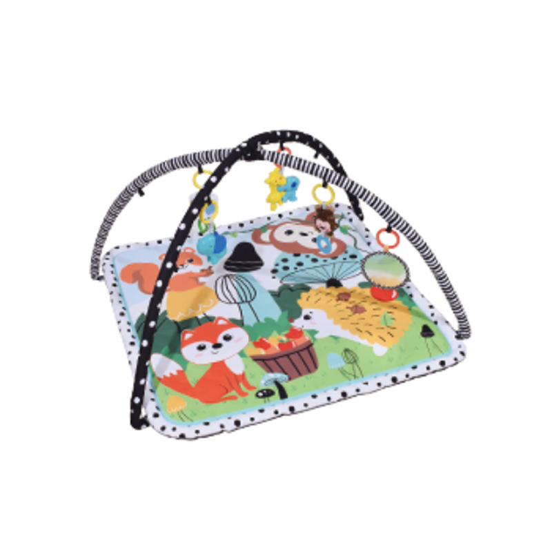 Konig Kids Soft Baby Toys Play Mat Game Mat with Hanging Toys Baby Toys 0-12 Months