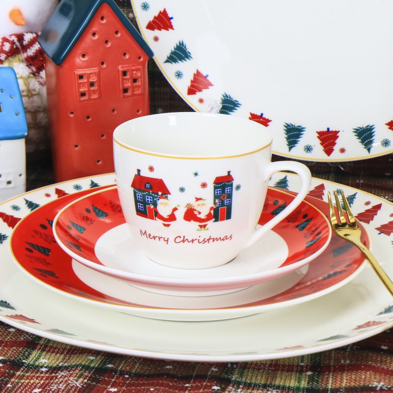 Christmas ceramic tableware