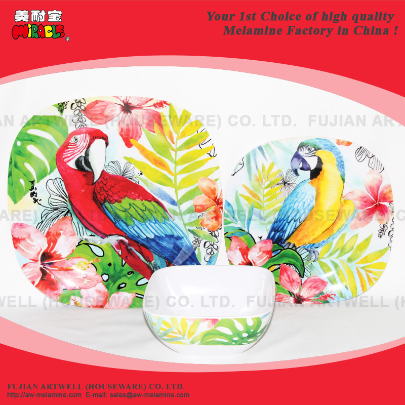Melamine Dinner Plate, Dinner Set