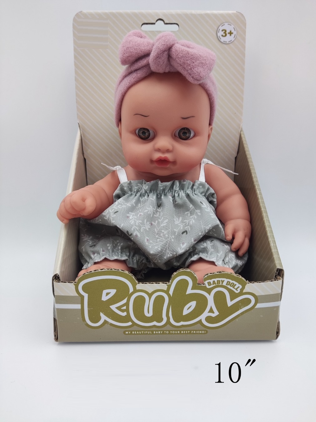 10-inch doll with 12 sounds