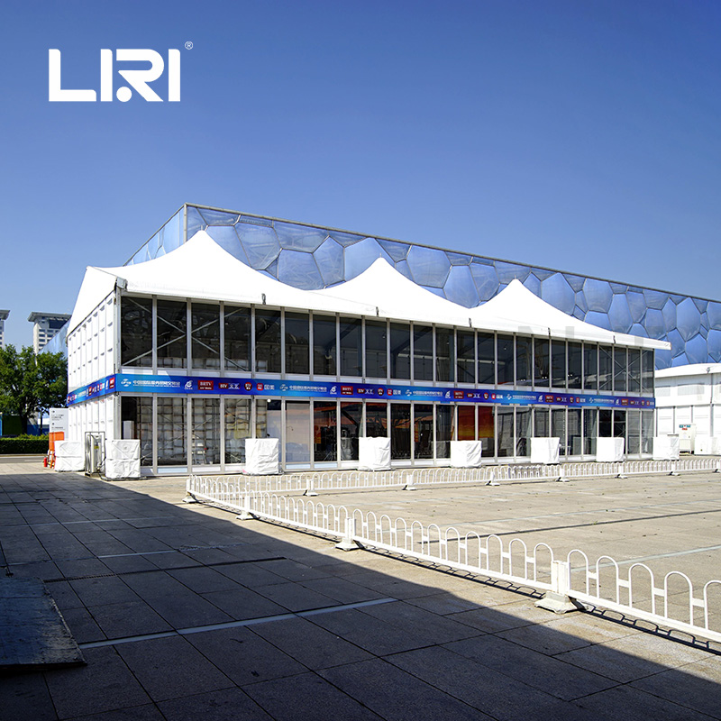 High Peak Double Decker Equestrian Sport Events VIP Tents with Bleacher Seats