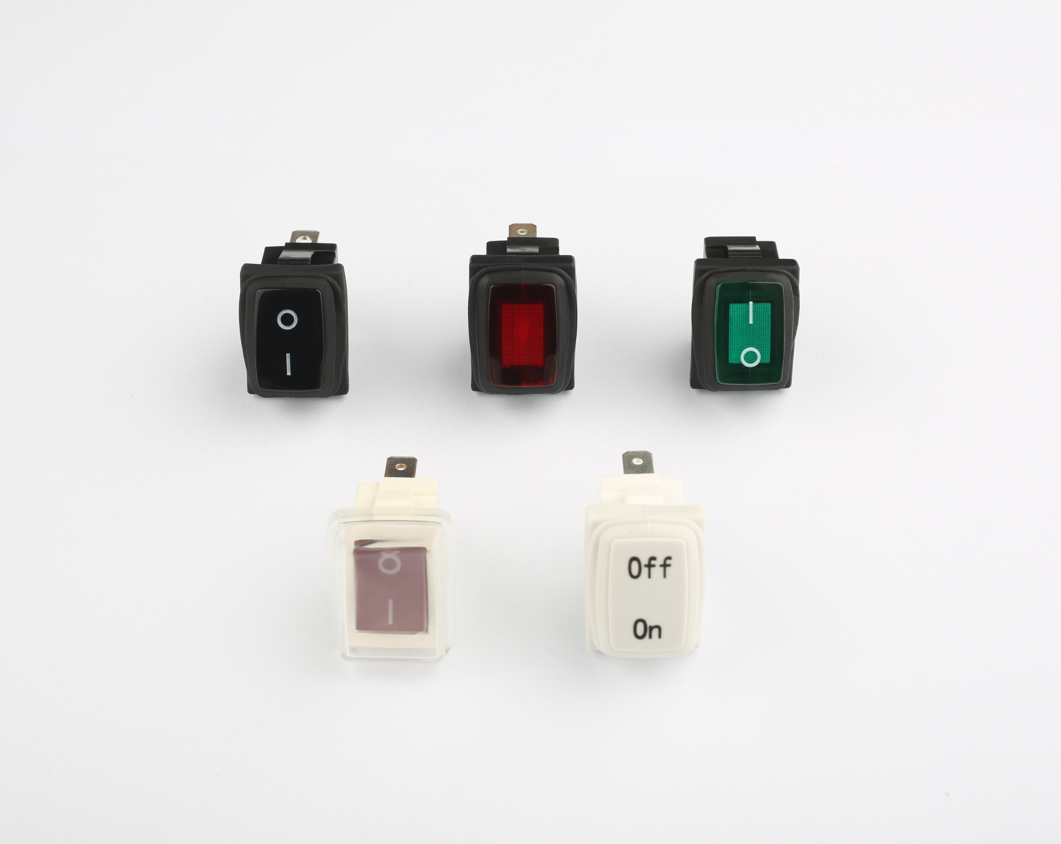 KCD3 SPST Electrical Rocker Switch