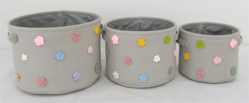 Decorative Fabric Storage Basket