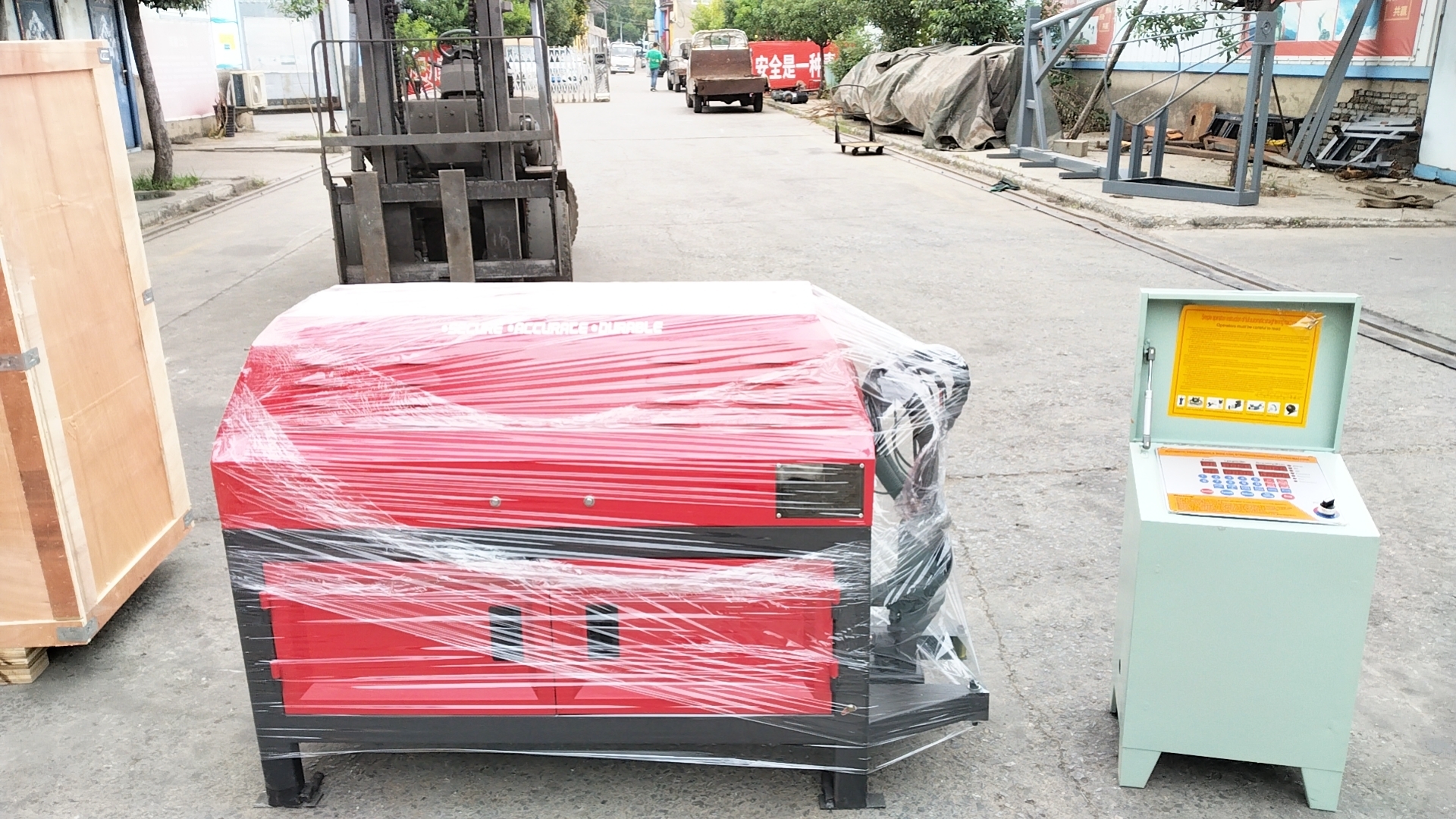 4-10mm rebar straightening and cutting machine