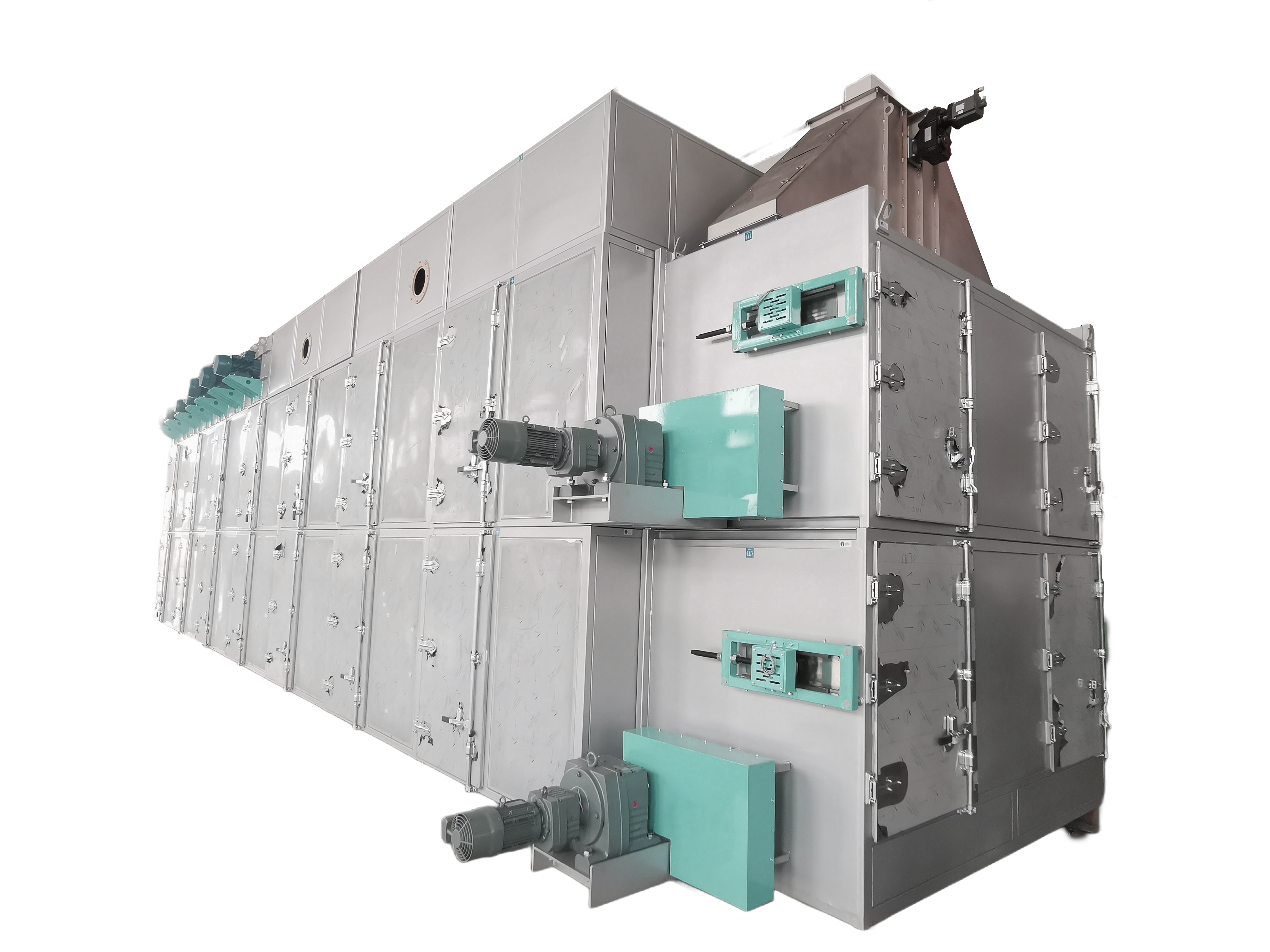 Dryer-feed machine
