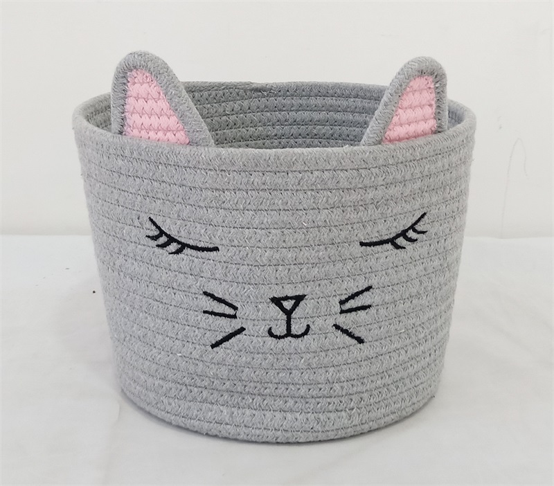 Decorative Cotton Rope Basket