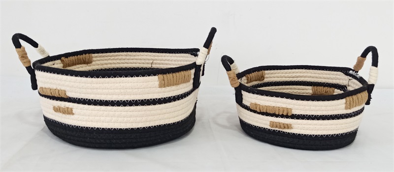 Decorative Cotton Rope Basket