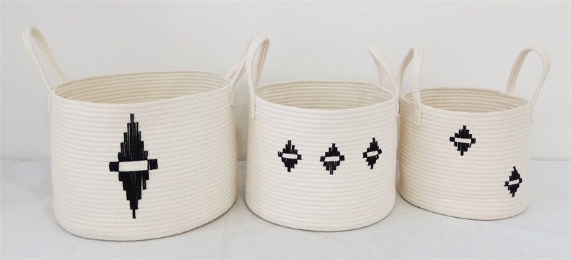 Decorative Cotton Rope Basket