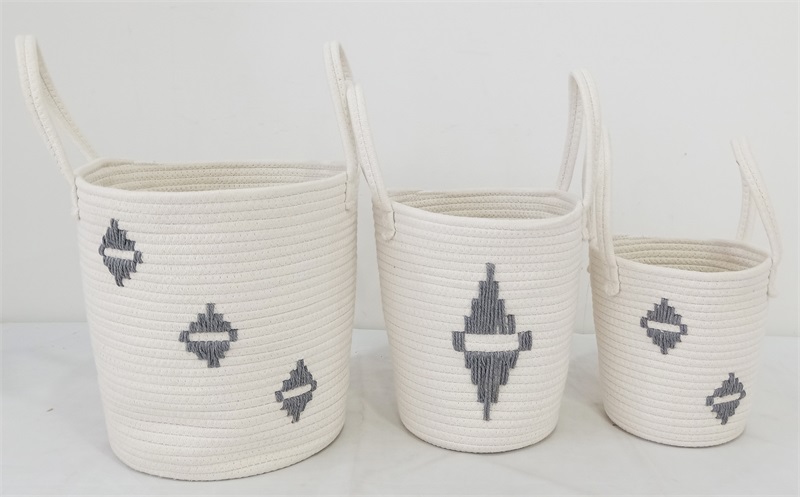 Decorative Cotton Rope Basket