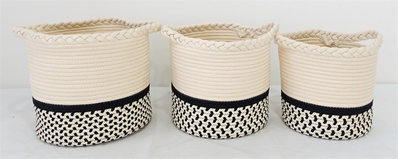 Decorative Cotton Rope Basket