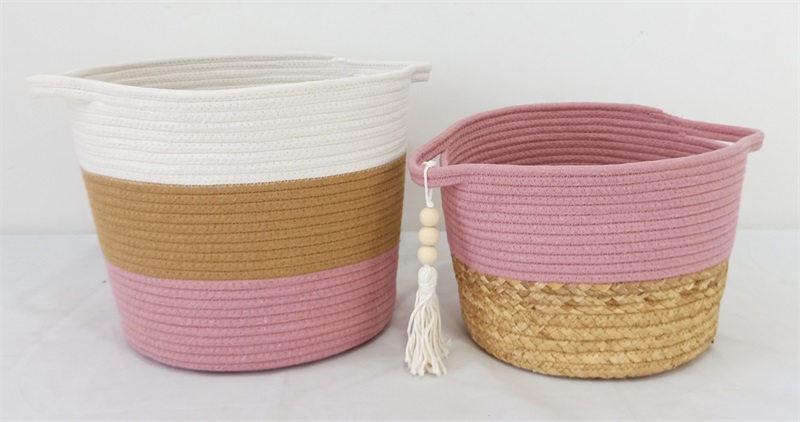 Decorative Cotton Rope Basket