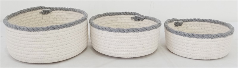 Decorative Cotton Rope Basket