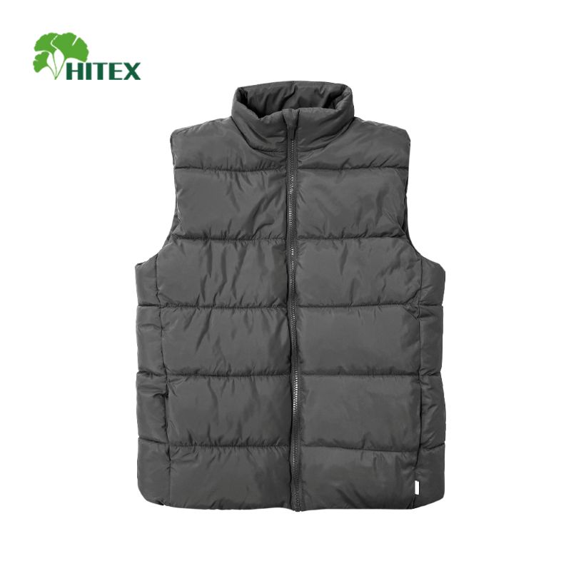 Hitex Boy's Woven Padded Vest With Zipper