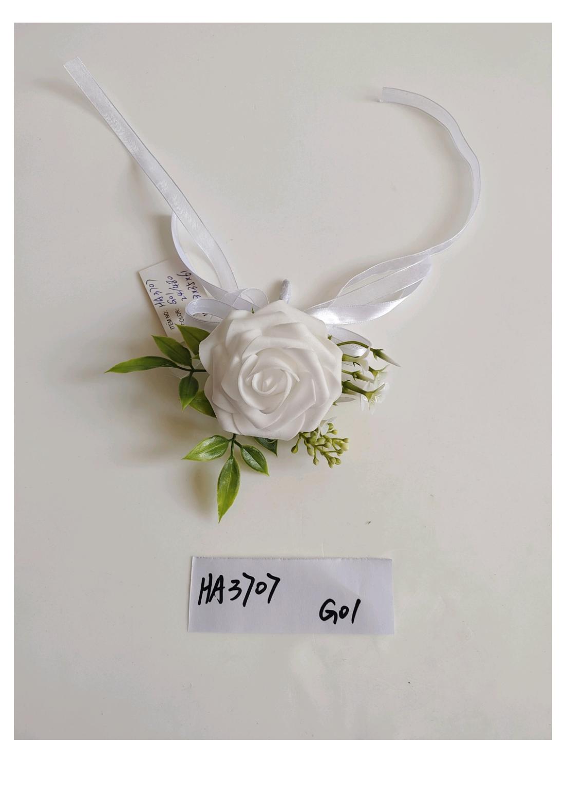 Artificial Rose Corsage Wedding