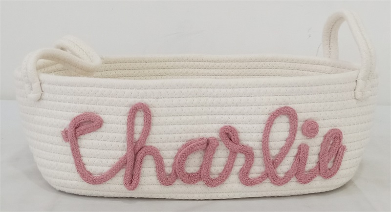 Decorative Cotton Rope Basket