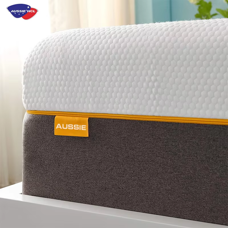 Aussie factory customized sponge mattress comfortable breathable cool gel memory foam mattress