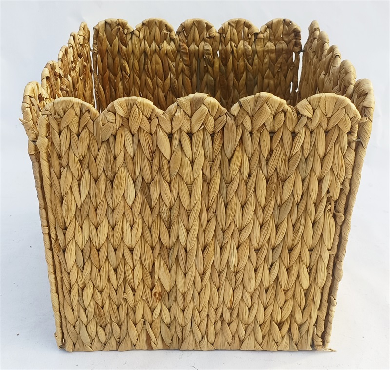 Decorative Water-hyacinth Storage Basket