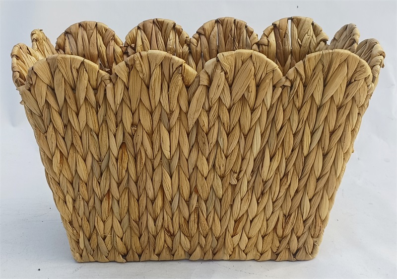 Decorative Water-hyacinth Storage Basket