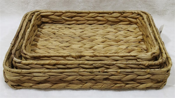 Decorative Water-hyacinth Storage Basket