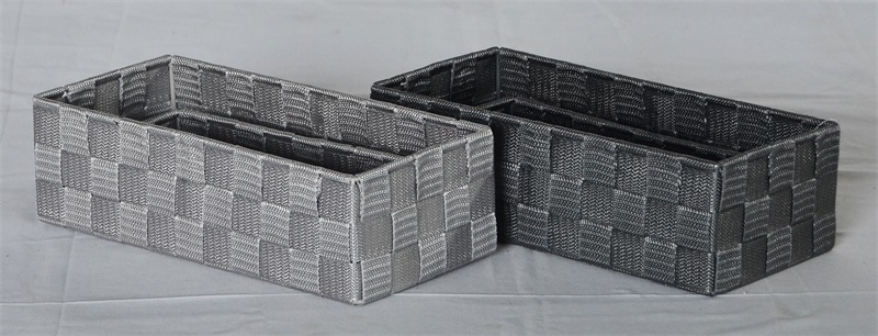 Decorative Nylon Strap Storage Organizer