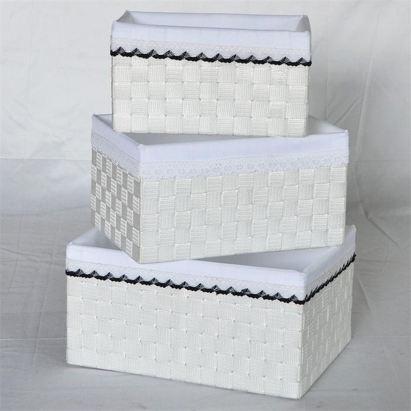 Decorative Nylon Strap Storage Organizer