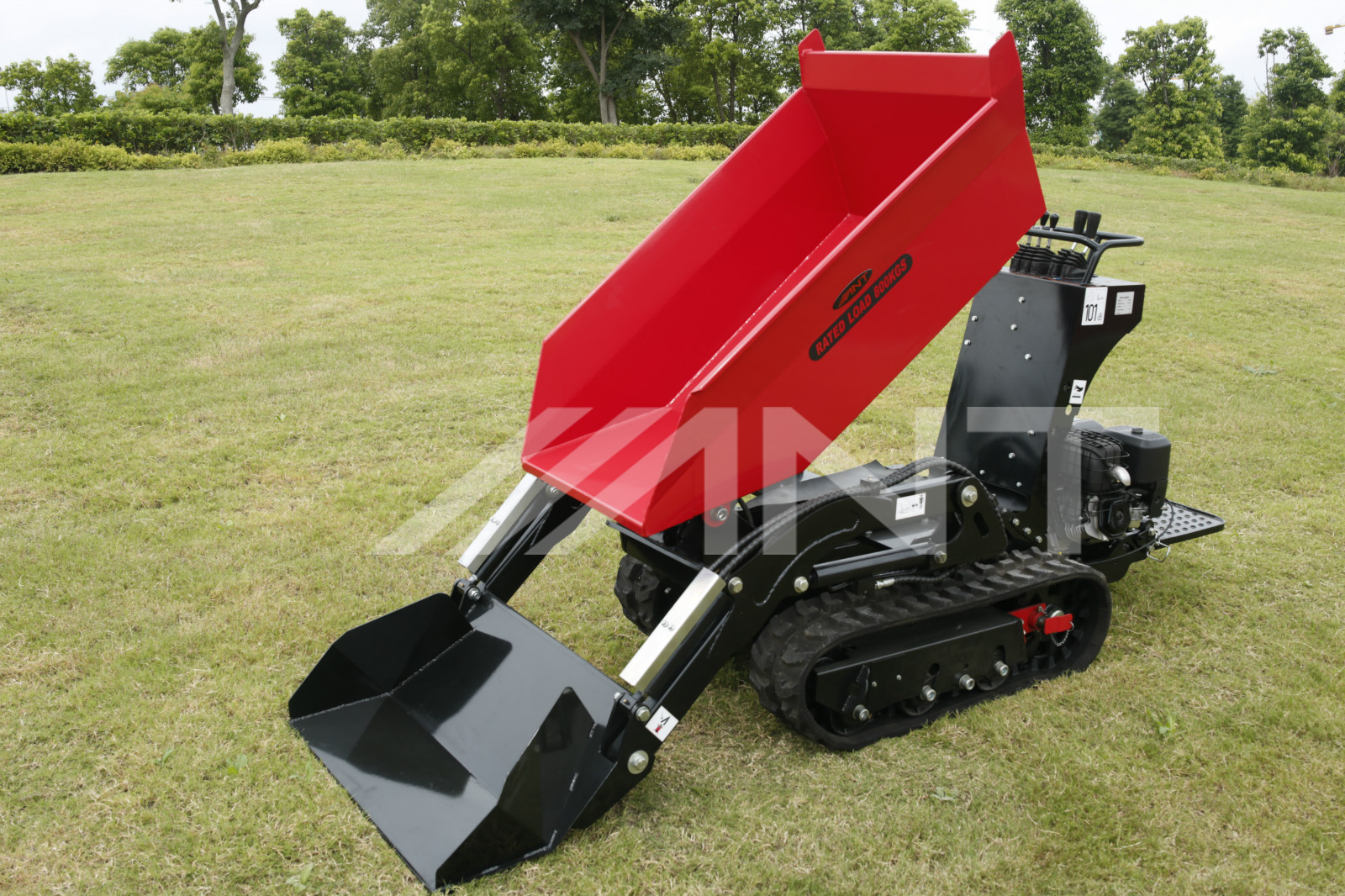 ANT 800kg engineering power barrow with bucket and track type