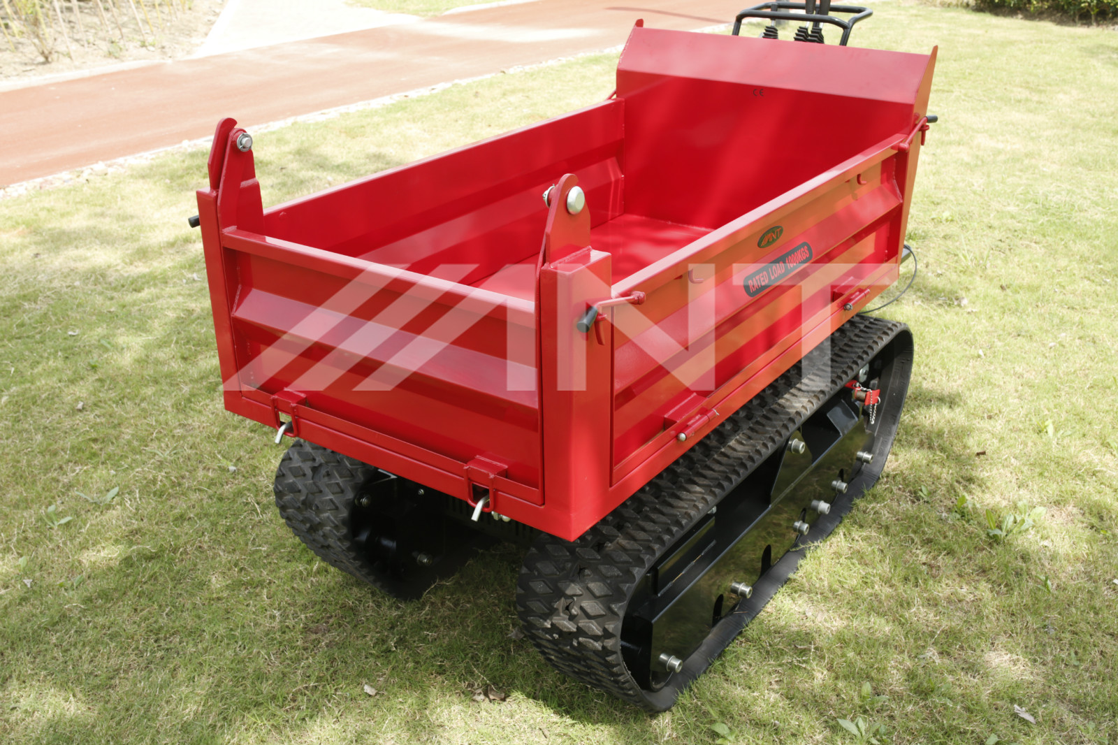 ANT Crawler type mini dumper lifting height 1.6m Hydraulic system self -unloading