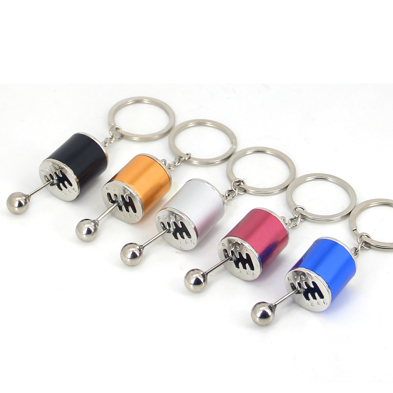 Auto Parts Keychain Blower/Wheels/Brake/Gearbox Shape Metal Keychain